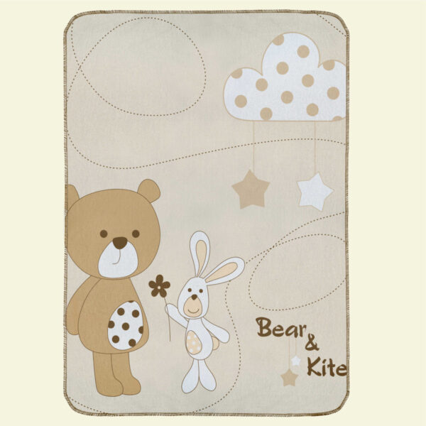 پتو نخی رزبرن Bear & Kite Rose Born