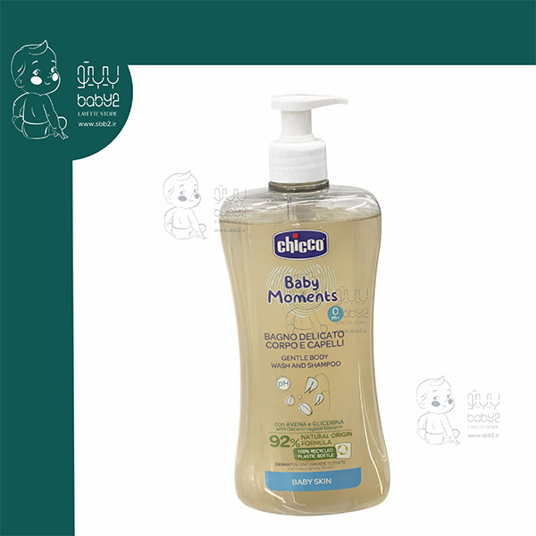 شامپو سر و بدن 500 میل چیکو chicco