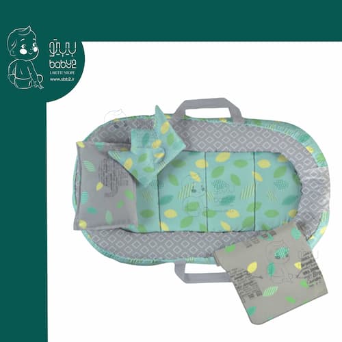 تشک لبه دار نوزاد رزبرن Brooks Jungle Rose Born