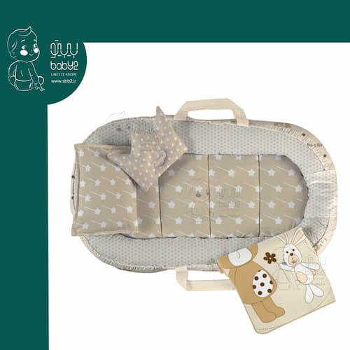 تشک لبه دار نوزاد رزبرن Bear & Kite Rose Born