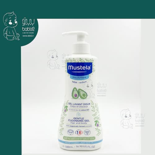 ژل درموکلینزینگ سرو بدن 500 میل موستلا Mustela