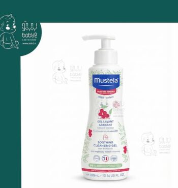 ژل درموکلینزینگ سوتینگ سر و بدن 300 میل موستلا Mustela