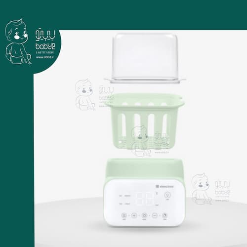 سیسمونی بی بی تو sdsl,kd fd fd j, دستگاه استریل و گرمکن شیشه شیر کیکابو Kikkaboo