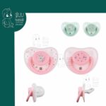 پستانک ارتودنسی 6 تا 18 ماه دو عددی کیکابو Kikkaboo