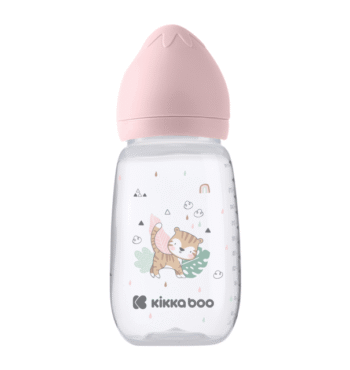 شیشه شیر طلقی 310 میل صورتی مدل Savanna کیکابو Kikkaboo