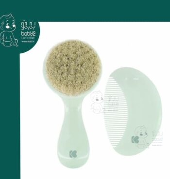 ست شانه و برس الیاف طبیعی مدل savanna کیکابو Kikkaboo