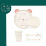 ظرف ملامین 5 تکه طرح خرس کیکابو kikkaboo