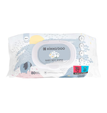 دستمال مرطوب 80 عددی درب دار کیکابو Kikkaboo