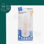 قاشق سیلیکونی دو عددی قابدار کیکابو Kikkaboo