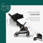 کالسکه مسافرتی طوسی مدل eden کیکابو Kikkaboo