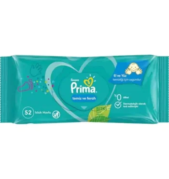 دستمال مرطوب کودک ضد حساسیت 52 عددی پمپرز Pampers