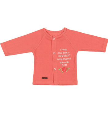 (مانتو) بلوز آستین بلند جلو دکمه ای طرح سورپرایز آشور TikTok