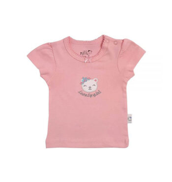 بلوز آستین کوتاه طرح لاولی نیلی Nili