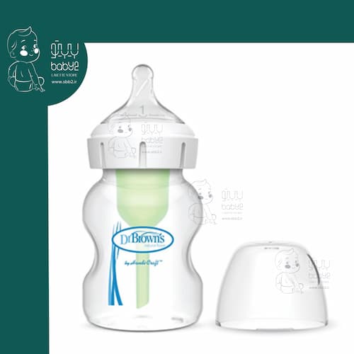 شیشه شیر 150 میل پیرکس آپشن پلاس دکتر براونز Dr Brown's