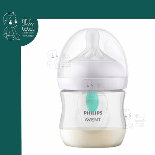 شیشه شیر 125 میل سوپاپدار نچرال اونت Avent