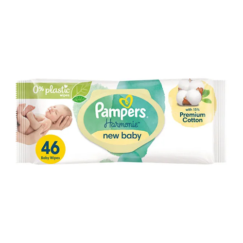 دستمال مرطوب 46 عددی درب دار پمپرز Pampers