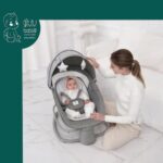 تاب برقی طوسی تیره 4 کاره صندلی غذا شو 8112 موستلا Mustela