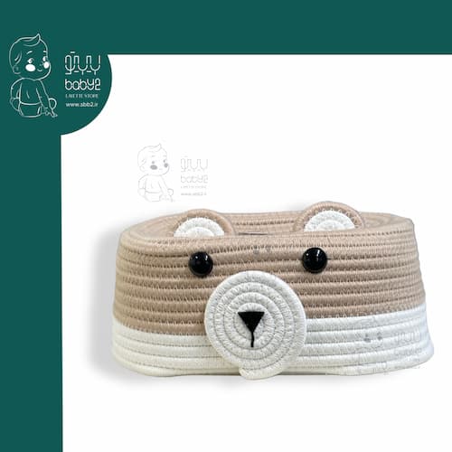 جا دستمالی تدی قیطانی Esf