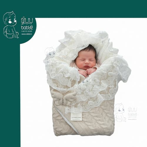 پتو قنداقی مجلسی 8186n نیپرلند Nipperland