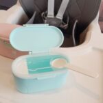 ظرف پودر شیر خشک 130میل صورتی کیکابو kikkaboo