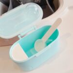 ظرف پودر شیر خشک 130میل صورتی کیکابو kikkaboo