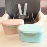 ظرف پودر شیر خشک 130میل صورتی کیکابو kikkaboo