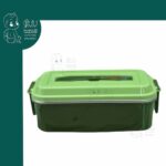 ظرف غذا دسته چرمی 700 میل 4134