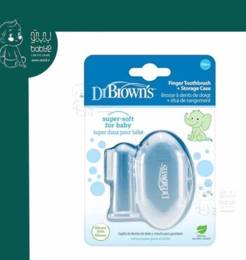 مسواک انگشتی قاب دار hg010 دکتر براونز Dr Brown's