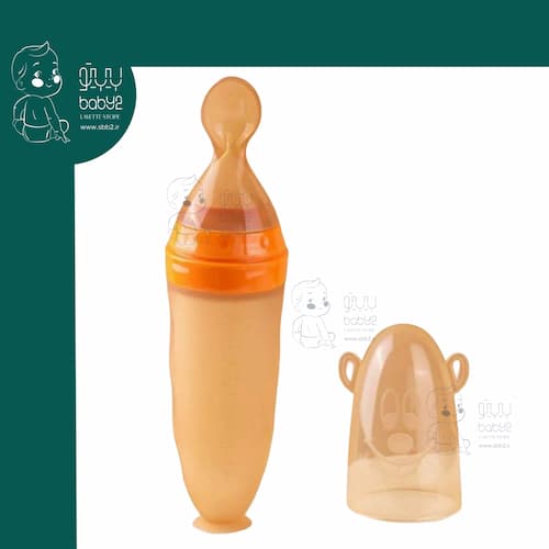 سرلاک خوری موم عسل خرس Baby Spoon