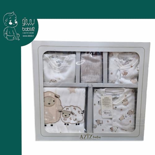ست لباس 10 تکه Aziz Bebe 10291