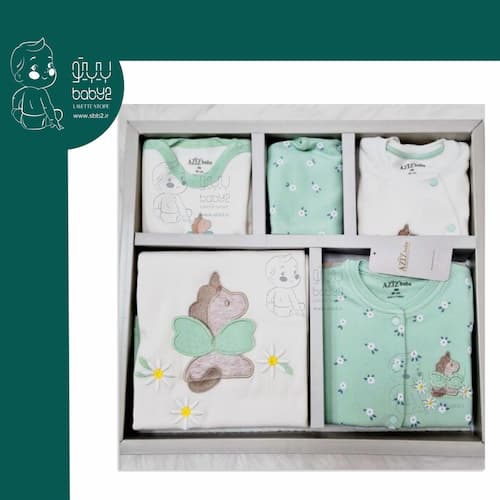 ست لباس 10 تکه Aziz Bebe 10314