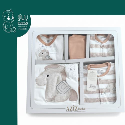 ست لباس 10 تکه Aziz Bebe 10327