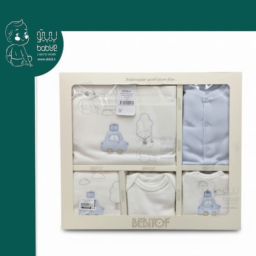 ست لباس بیمارستانی 10 تکه Bebi Tof 10109