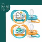 پستانک اونت 6-18 Avent Ultra Air Animals
