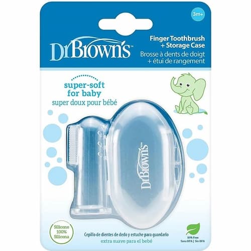 مسواک انگشتی قاب دار hg010 دکتر براونز Dr Brown's