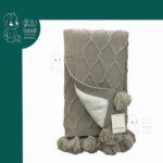 پتو دور پیچ بافت خاکی Nipperland 8306n
