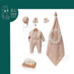 ست لباس 5 تکه نوزادی Nipperland 8036n