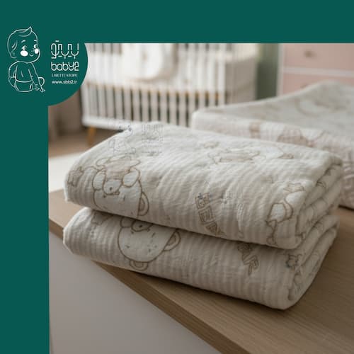 پتو دو لایه کرم 378595