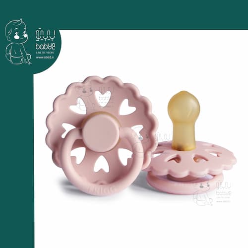 پستانک 6+ طرح قلب لاتکس فریگ Frigg