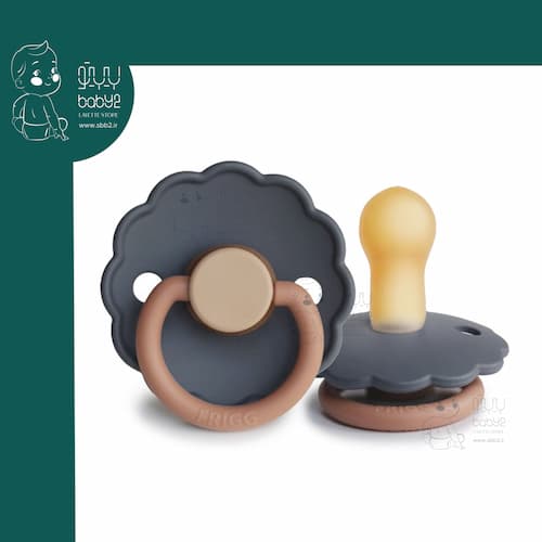 پستانک 6+ طرح گل لاتکس فریگ Frigg