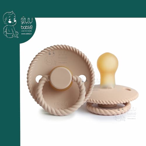 پستانک 0-6 طرح بافت لاتکس فریگ Frigg