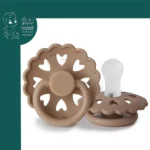 پستانک 0-6 طرح قلب لاتکس فریگ Frigg - Image 5