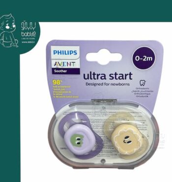 پستانک 0-2 ماه نباتی یاسی اونت 75/06 Avent Ultra Start