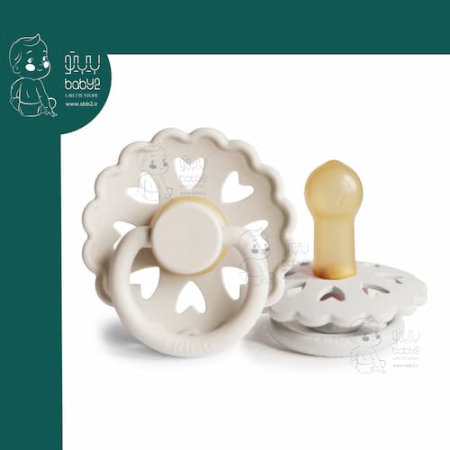 پستانک 6+ طرح قلب لاتکس فریگ Frigg