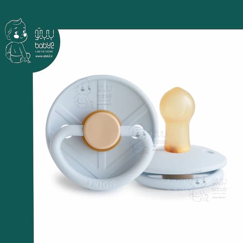 پستانک 0-6 طرح لبه صاف لاتکس فریگ Frigg