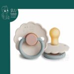 پستانک 0-6 طرح گل لاتکس فریگ Frigg