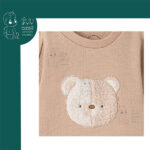 بلوز آستین بلند کرم خرس کارامل نیلی Nili - Image 3